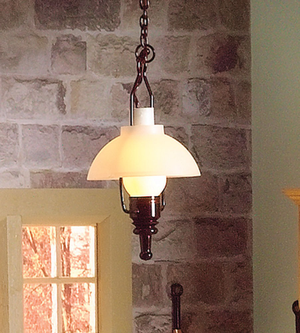 12V Gas Ceiling Lamp for 12th Scale Dolls House