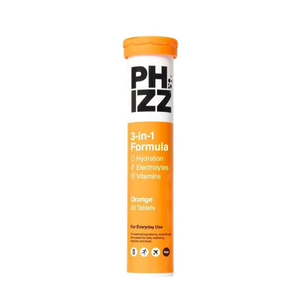 Orange 3-in-1 Hydration, Electrolytes & Vitamins (Phizz) 20 Tablets