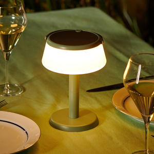Auraglow 2-in-1 Rechargeable Solar Table Lamp & Hanging Lantern