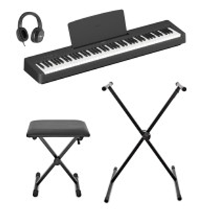 Yamaha P145BT Digital Piano with Bluetooth, X-Frame Package