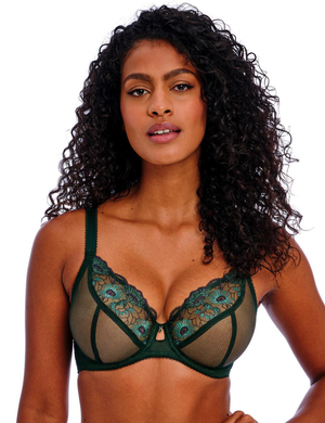 Freya Loveland Plunge Bra - Deep Emerald