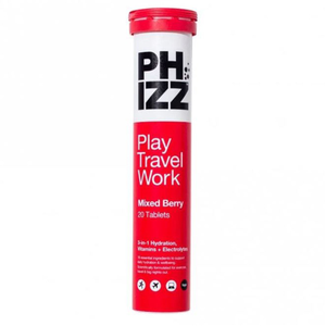 Mixed Berry 3-in-1 Hydration, Electrolytes & Vitamins (Phizz) 20 Tablets