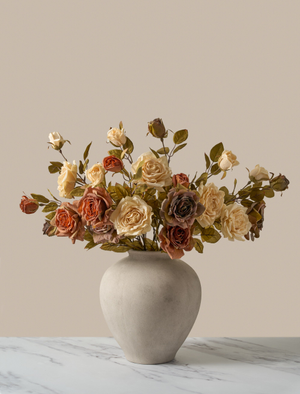 Faux Arrangement - Assorted Roses