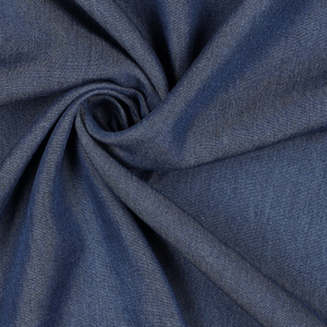Tissu tencel denim - Bleu indigo