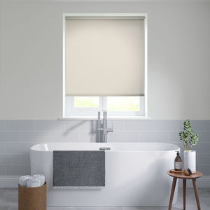 Clyde Cream Roller Blinds: 2360mm x 880mm Recess