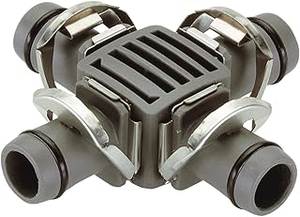 Gardena 4-Way Coupling 13mm (2 Pack)