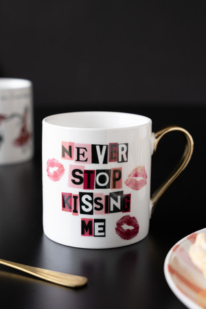 Never Stop Kissing Me Mug