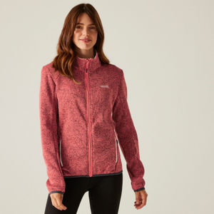 Regatta Womens Newhill II Full Zip Fleece - 18 / Peach Bloom