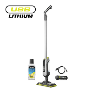 4V USB Lithium™ Cordless Powered Spray Mop Starter Kit (1 x 2.0Ah)