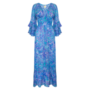 Iridescent Bubbles Sorrento Maxi Dress (L/XL)