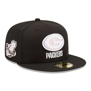 Green Bay Packers NFL Pro Bowl Black 59FIFTY Fitted Cap