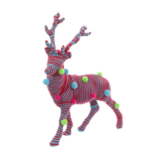 Pom Pom Wool Reindeer