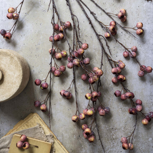 Artificial Berry Hawthorn, Pink