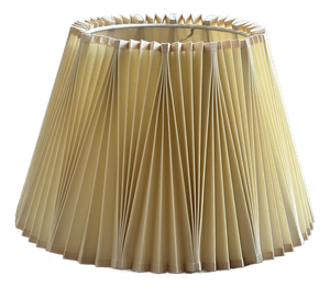 Mid-20th Century Stiffel Inverted Knife Pleat Lamp Shade