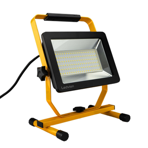 LED Baustrahler 100W - Osram LED Chips - 120lm/W - 12000 Lumen - 6500K