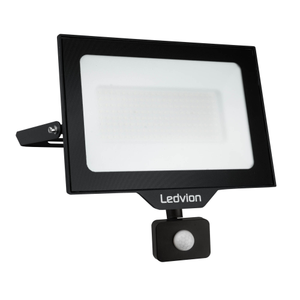 LED Fluter mit Sensor 100W - Osram LED Chips - 12.000 Lumen - 6500K