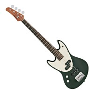 Hartwood Delta Left Handed Bass Guitar, Green