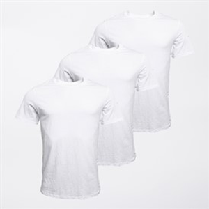 Ted Baker Mens Three Pack Crew Neck T-Shirts White