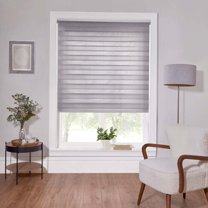NIGHT & DAY GREY 150x160 Roller Blinds