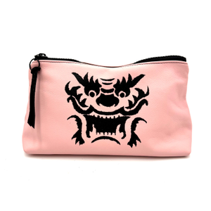 Mahjong Tile Bag In Baby Pink
