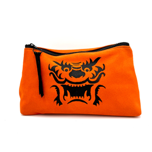 Mahjong Tile Tote In Orange