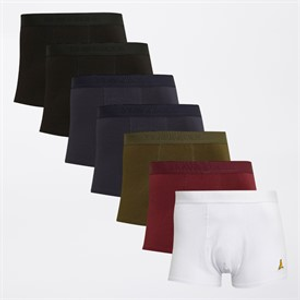 Brave Soul Mens Arnold Seven Pack Boxers Multi