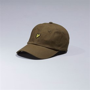 Lyle And Scott Boys Baseball Cap W485 Olive