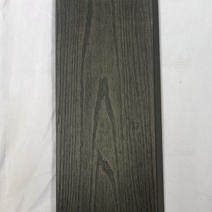 Deep Embossed WPC Panel - Dark Grey