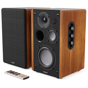 MAJORITY D100 BOOKSHELF SPEAKERS 100W WOOD