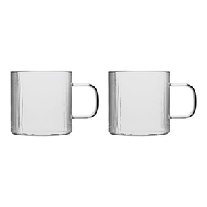 Ecology - Infuse Glass Cup Set 440ml 2pce