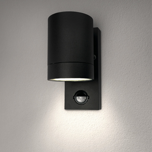 Applique d'extérieur avec Detecteur de Mouvement - Colorado - Noir - IP54