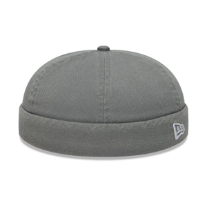 New Era Washed Cotton Grey Docker Adjustable Hat