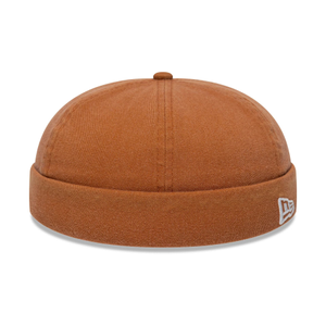 New Era Washed Cotton Brown Docker Adjustable Hat