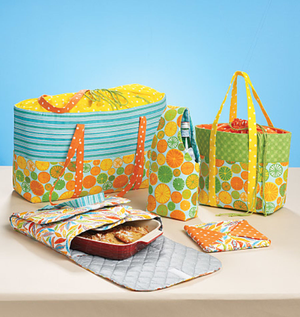 Patron de porte aliments, manique, sac pique nique - McCall's 6338
