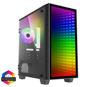 [B-Grade] Game Max Abyss Mini ARGB Tower Infinity Mirror Micro-ATX Gaming Case