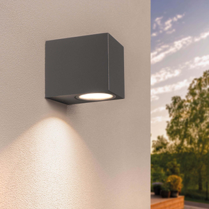 LED Wandleuchte - Cube - Anthrazit - 3W - 2700K