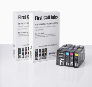 HP-950XL - HP951XL 2 sets of 4 ink cartridges