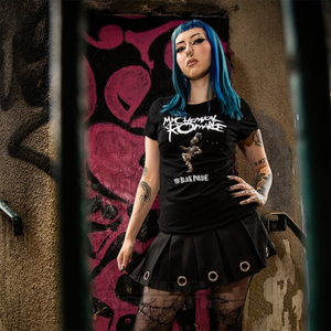 My Chemical Romance Black Parade Ladies T Shirt (Black)