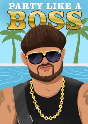 Part Like A Boss Card