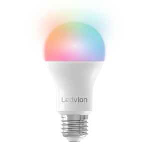Smart RGB+CCT E27 LED Lampe Dimmbar - Bluetooth Mesh  - 9.4W