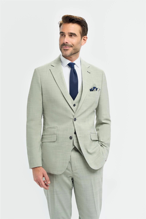 Camden – Men’s Tailored Blazer in Sage Green