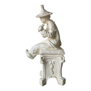 Vintage Palm Beach Chinoiserie-Style Garden Sculpture