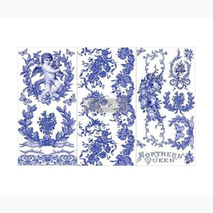 Decor Transfers - French Blue