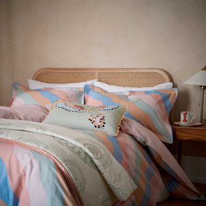 Signature Stripe Duvet Cover Set, Multi