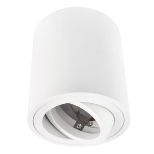 GU10 Aufbaustrahler - ø80mm - Rund - GU10 Fassung - Weiß