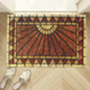 Sunrise Door Mat - Rectangular