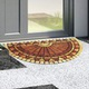 Sunrise Door Mat - Half Moon