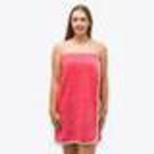 100% Cotton Shower Towel Wrap- Pink (75 x150)