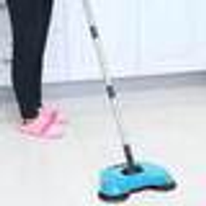 Manual Floor Sweeper - Blue