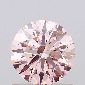 0.77ct Round Lab Grown Diamond (Colour Fancy Intense Pink, Clarity IF, Cut ID, IGI Certified)